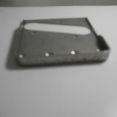 Logan 304 Stainless Steel modified  bridge plate 2019 Raw Stainless Steel image 3