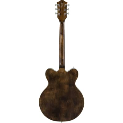 Gretch G5622 Electromatic Center Block Double Cut with V Stoptail, Laurel Fingerboard, Aged Walnut Electric Guitar image 2