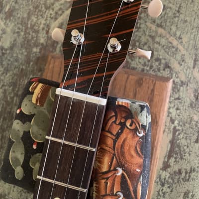 Taconic #217 4 String Electric Cigar Box Guitar - RoMa Craft Quinquagenario Robusto - Video image 4