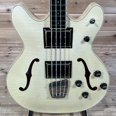 Guild Starfire II Flamed Maple Bass - Natural for sale