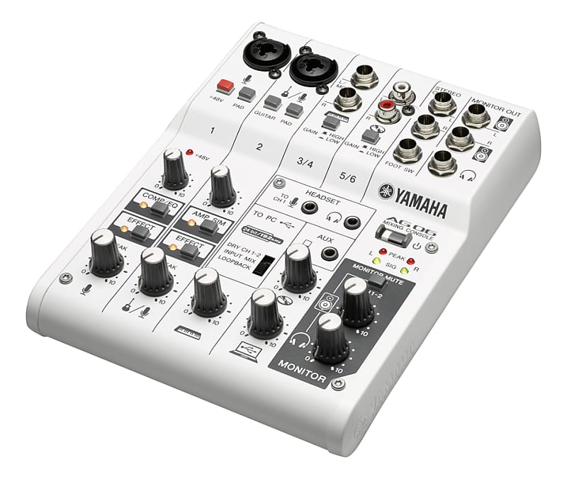 最新エルメス Yamaha Reverb | Mixer Channel 6 AG06 DJ機材