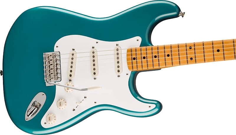 Fender Vintera II '50s Stratocaster Electric Guitar - Ocean Turquoise Maple Fingerboard w/Gig Bag