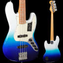 Fender Player Plus Jazz Bass, Pau Ferro Fingerboard, Belair Blue 9lbs 11.4oz