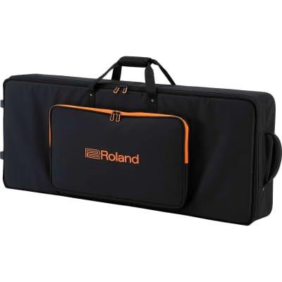Roland SC-G61W3 Keyboard Soft Case with Integrated Wheels for 61-Note Instruments image 1