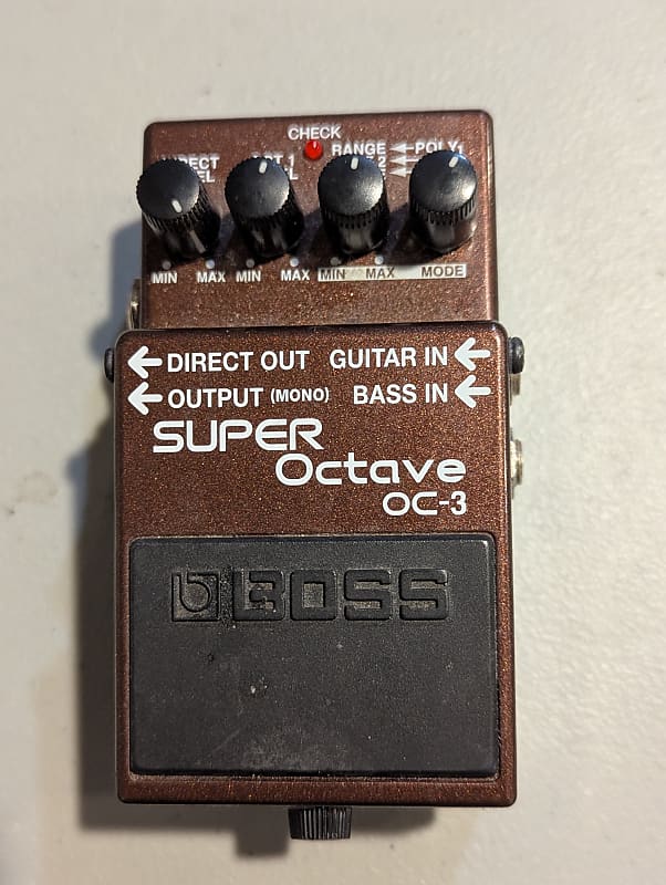 ギター BOSS OC-3 \"SUPER Octave\" Boss OC-3 Super Octave Demo - YouTube