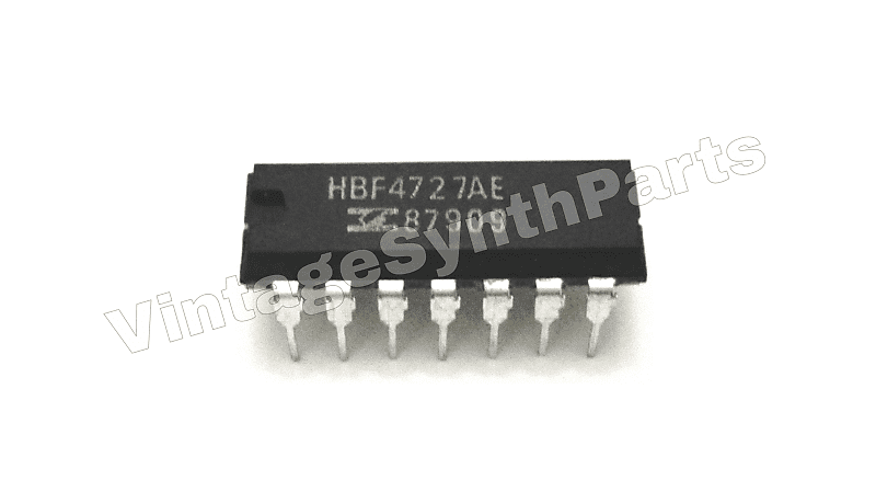 IC HBF4727AE chip 7-Stage Divider Crumar Elka Gem Eminent Solina Farfisa HBF4727 image 1