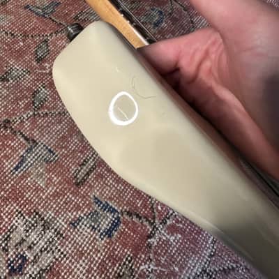 80s Japanese Fender Stratocaster White/Creme With Fender Hardshell Case image 6