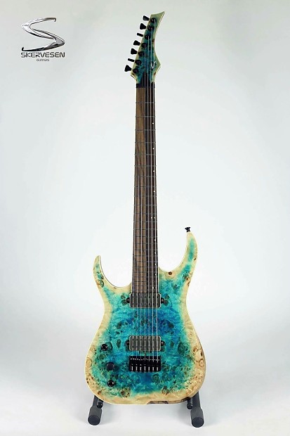 100％本物保証！ Free Worldwide Shipping! New Skervesen Raptor 7 Lefty ギター