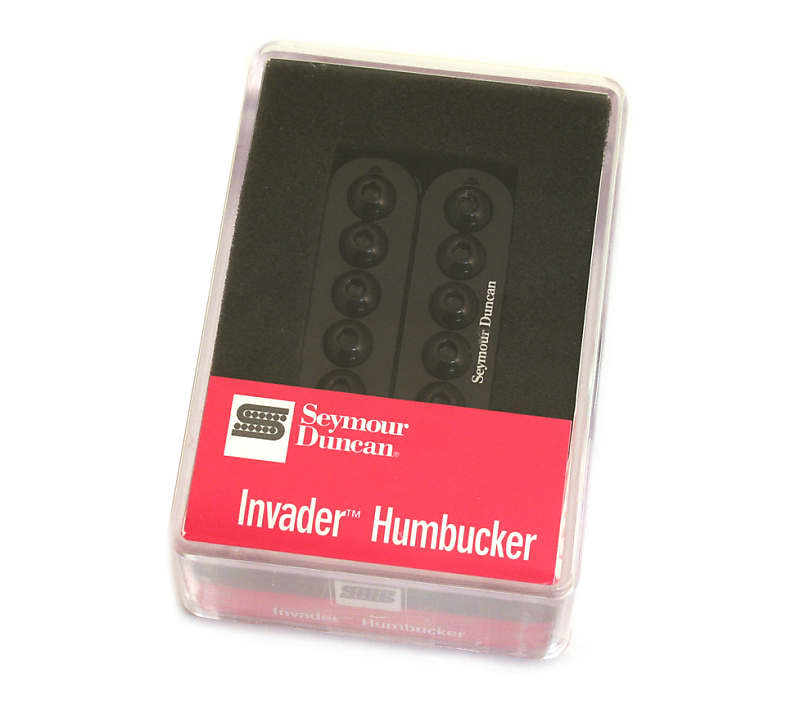 11102-31-B Seymour Duncan SH-8B Invader Electric Guitar Humbucker Pickup Black image 1