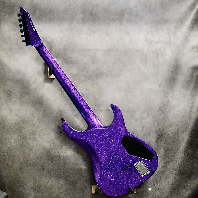 ESP Left Handed USA Custom Shop Horizon-II 2022 Purple Sparkle Lefty Guitar