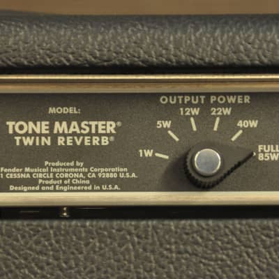 Tone Master Twin Reverb Amp image 12