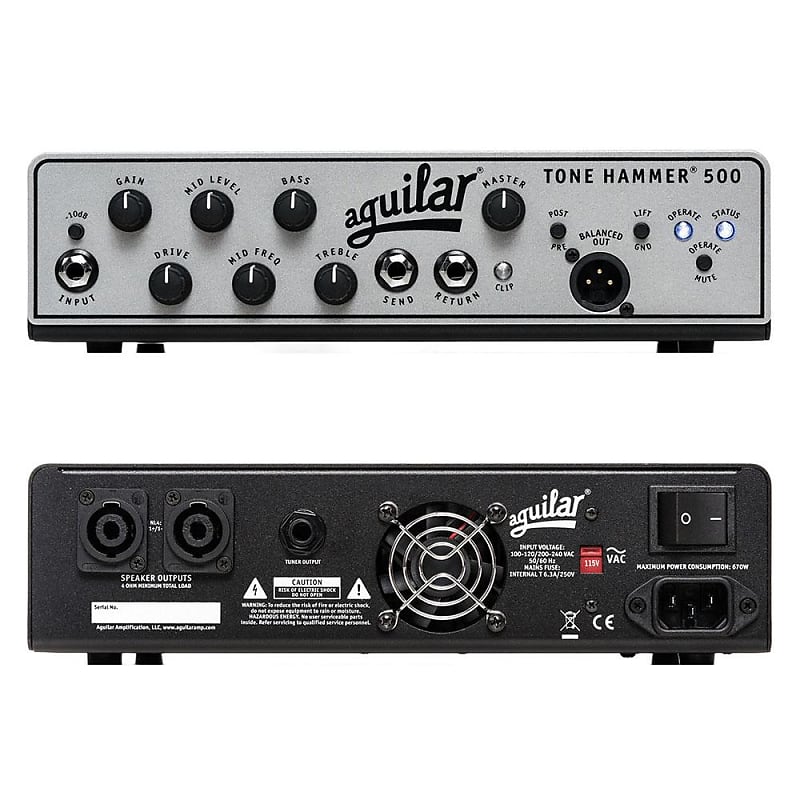 AGUILAR ( アギュラー ) / Tone Hammer 500　元箱有り Aguilar TONE HAMMER 500 V2 ｜イケベ楽器店オンラインストア