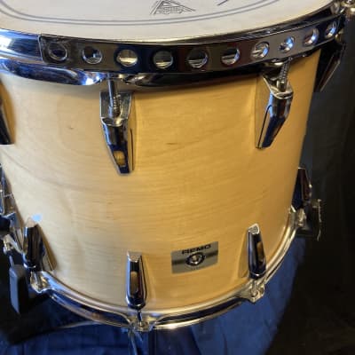 Russ McKinnon's, Remo 14x11.5" Brazilian Marching Snare Drum 1980's - Natural image 14
