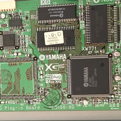 Yamaha PLG100-XG 90's - circuit board