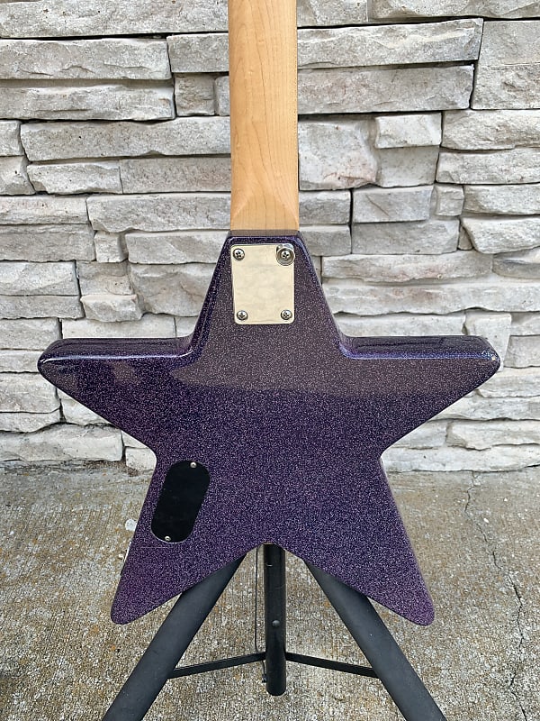 Daisy Rock Star Purple Sparkle Electric Guitar RARE First
