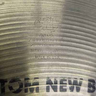 1980s Avedis Zildjian 14" New Beat Hi-Hat Cymbals - Look Really Good - Sound Great! image 9