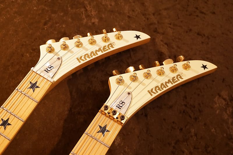 Kramer [KRS-200W] Richie sambora Double Neck Jersey Star [1980s