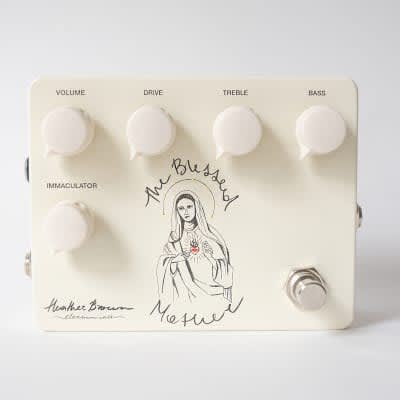 Heather Brown Electronicals The Blessed Mother: Light Gain Transparent Overdrive / Boost 2010s - White image 1