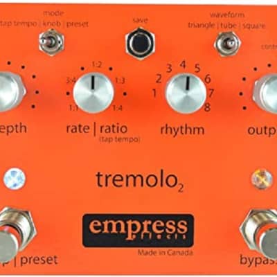 Empress Tremolo 2 guitar effect pedal for sale