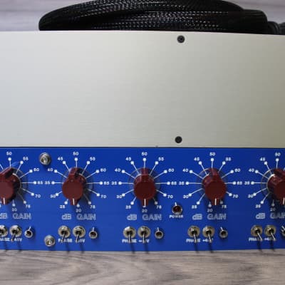 Revive Audio Custom: 8 channel 1073, Neve style preamp, Carnhill transformers, top shelf preamp image 5