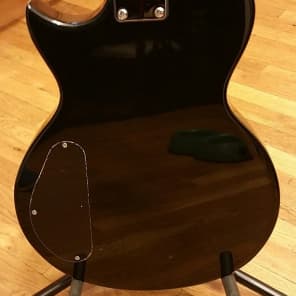 Eleca Solid Body 22 Fret Black Electric Guitar with Single Cutaway image 4