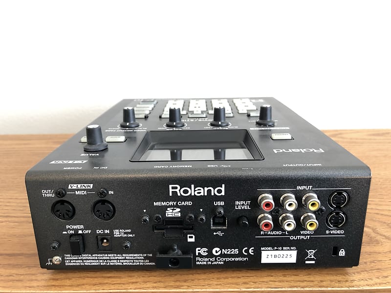 Roland P-10 V-Link / MIDI video sampler | Reverb