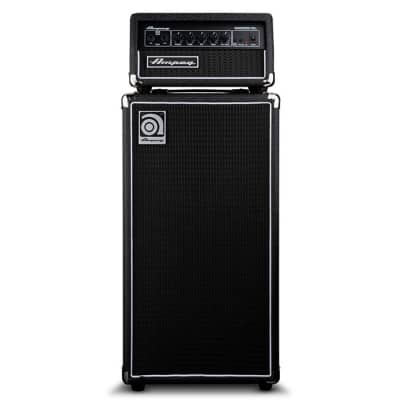 Ampeg Micro-CL 100W (Head) & 2x10" (Cabinet) Compact Bass Stack image 1