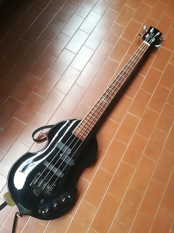 Grass Roots ESP 'GrassRoots' LUNA SEA J model G-JV-58 Violin Type Bass 1995  circa black