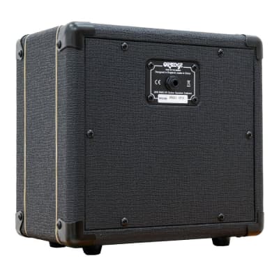 Orange PPC108 BLK 1 x 8" 20-watt Speaker Cabinet 8 ohms, Black  2-Day Delivery image 2