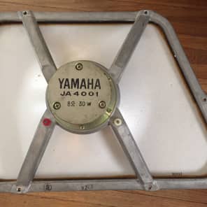 Two working Yamaha Bantam Bass Trapezoidal Speakers image 1