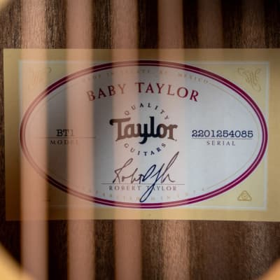 Taylor BT1 Baby Taylor w/ Gig Bag image 5