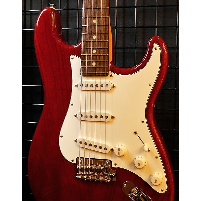 Suhr Guitars JE-Line Classic S Ash SSS (Trans Plum/Rosewood) SN 