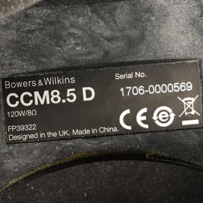 Bowers and Wilkins CCM8.5 D Surround Speaker (Single) image 7