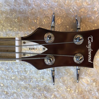 Tanglewood RVB2 Sunburst Left handed Bass Guitar with Hardcase image 4