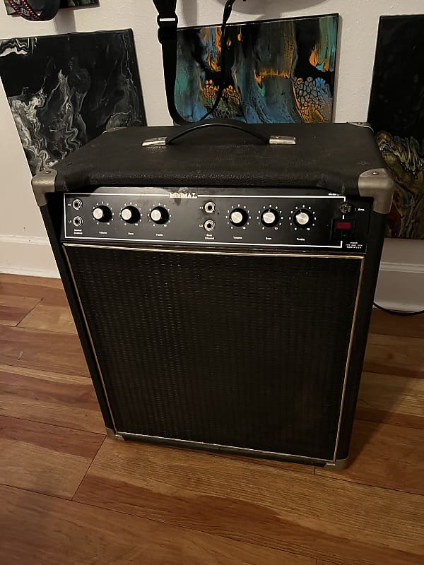 USA Univox MiniMax Bass AND Guitar Amp Combo Reverb