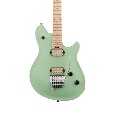 EVH Wolfgang Special - Satin Surf Green w/ Maple FB image 3
