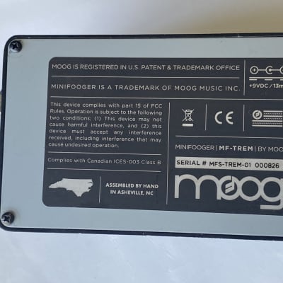 Moog Minifooger MF Trem Tremolo Pedal image 4