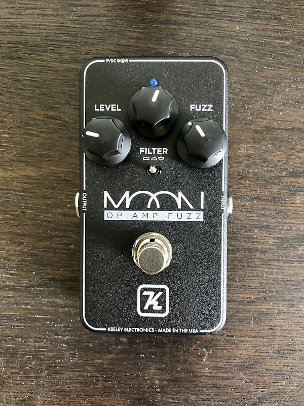 Keeley Moon Op Amp Fuzz Effects Pedal Reverb