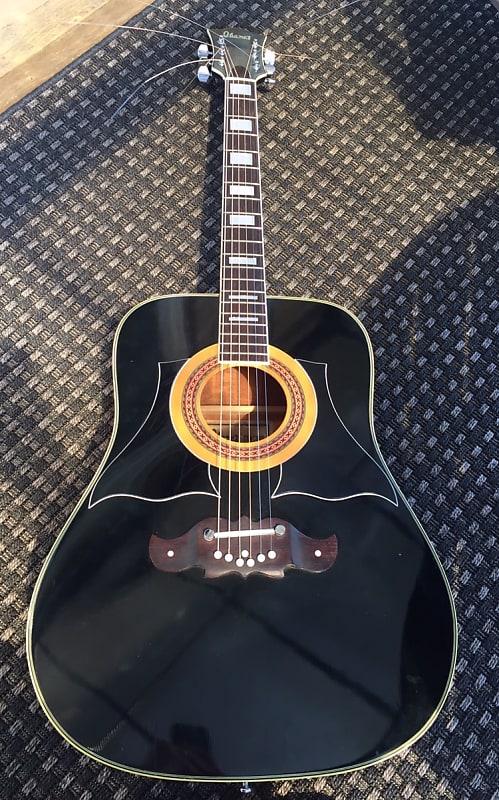 Ibanez Concord 752 1970's Black Beauty