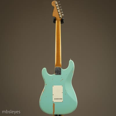 Fender Custom Shop '60 Reissue Stratocaster Relic - Cunetto - Daphne Blue image 2