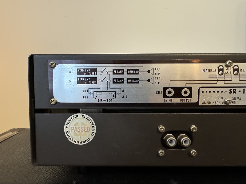 Pioneer Reverberation Amplifier SR-101 1970-1980 | Reverb