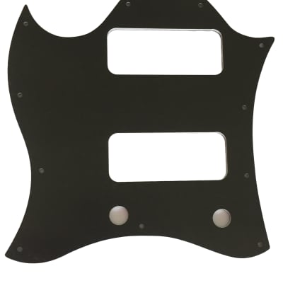 For Gibson US SG P90 Without Pickup Mounting Hole Style Guitar Pickguard,5 Ply Black image 5