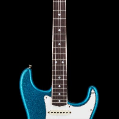Fender Custom Shop Limited Edition '65 Stratocaster Journeyman Relic - Aged Blue Sparkle #62049 image 5