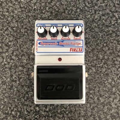 DOD FX747 Supersonic Stereo Flange 1990s - Silver for sale