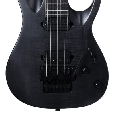 Solar Guitar A1.7FR FB – FLAME TRANS BLACK MATTE for sale