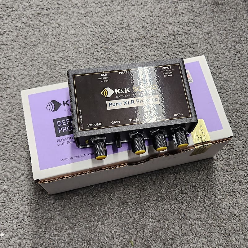 K&K Sound Definitely pro pickup system 2013 we think for bass Reverb