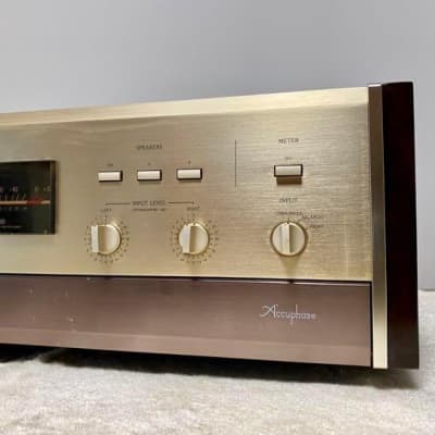 ACCUPHASE P-300 Power Amplifier - Stereo Analog Vintage AC100V Tested Rare image 2