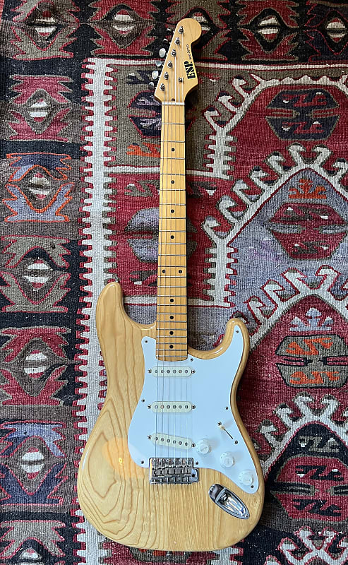 ESP 400 Series Strat '84 - '87 Natural Ash body | Reverb