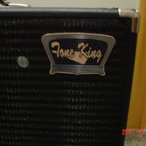 Tone King Tone King 1 x 12" open back cabinet - great sound light weight Black with Black Grillcloth image 2
