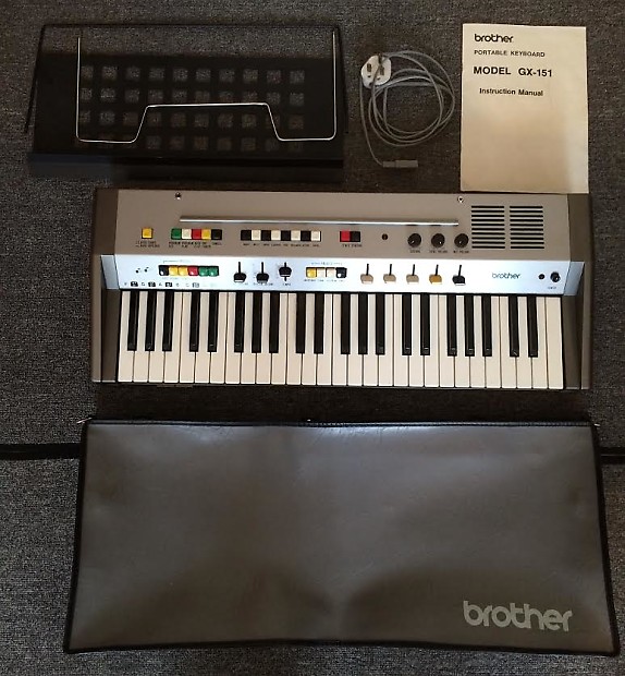 Brother Auto Emillion GX-151 Synthesizer/Organ-1979- Super